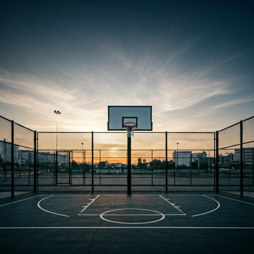 Outdoor Basketball Court